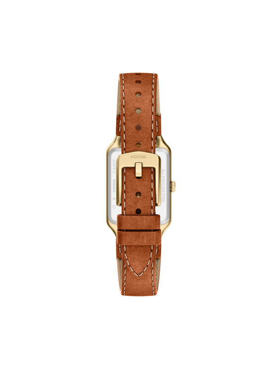 Fossil Fossil Zegarek Raquel  ES5504 Brązowy jasny