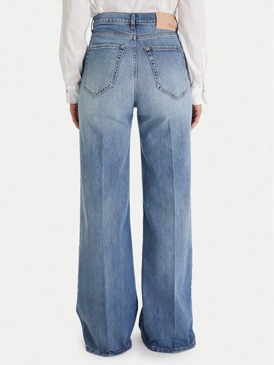 ViCOLO ViCOLO Blugi DF5065 Albastru Wide Leg