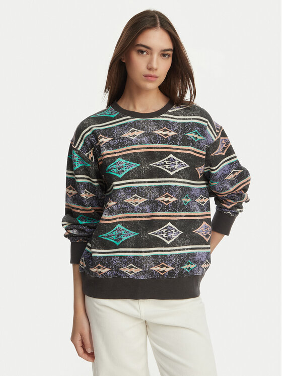Billabong Billabong Μπλούζα High Tides Brooklyn EBJFT00153 Γκρι Oversize