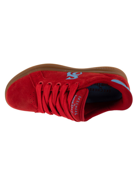 Skechers Skechers Sneakers Slip-Ins Suede Snoop Cupsole Sneaker Rosso