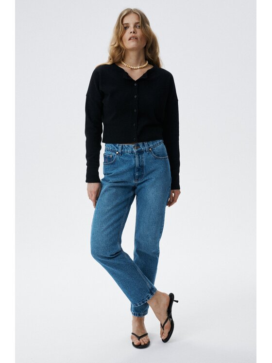 MARI PRETI MARI PRETI Cardigan Willow Nero Regular Fit