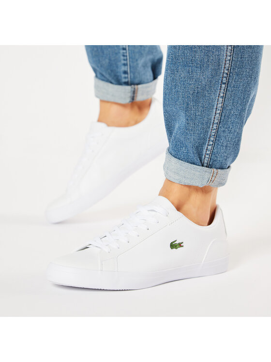 Lacoste Lacoste Сникърси Lerond Bl 1 Cam 7-33CAM1032001 Бял