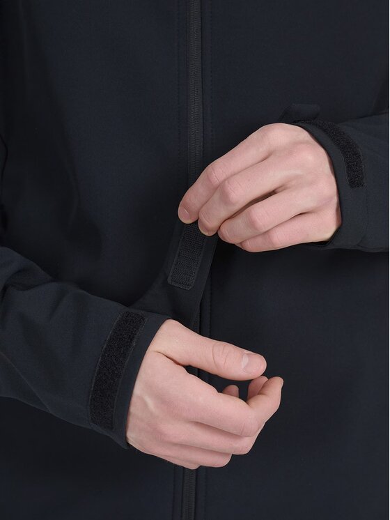 4F 4F Kurtka softshell 4FWSS25TSOFM324-20S Czarny Regular Fit