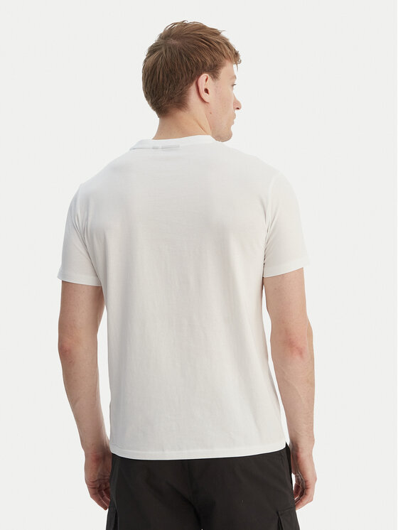 Napapijri Napapijri T-shirt S-Mahsa NP0A4FZB Bianco Regular Fit