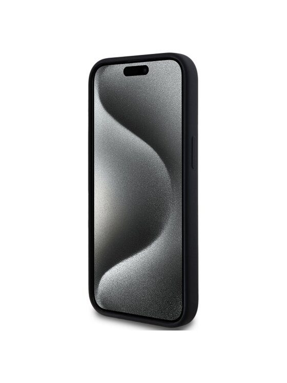 KARL LAGERFELD KARL LAGERFELD Etui na telefon Karl Head Print MagSafe Czarny