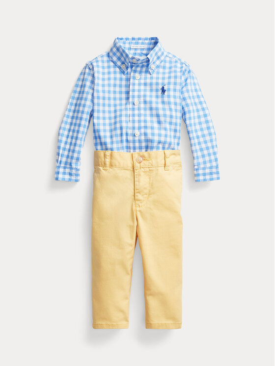 Комплект риза и платнени панталони Polo Ralph Lauren