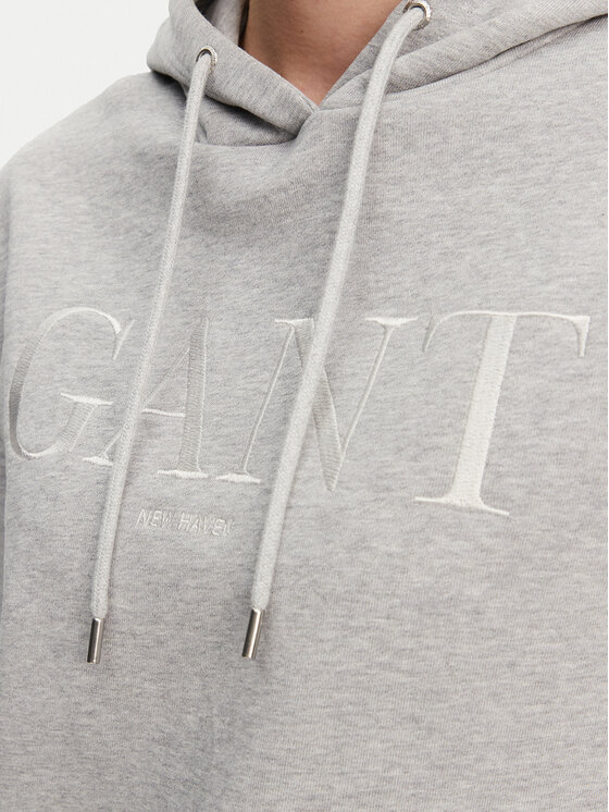 Gant Gant Majica dugih rukava 4200503 Siva Regular Fit