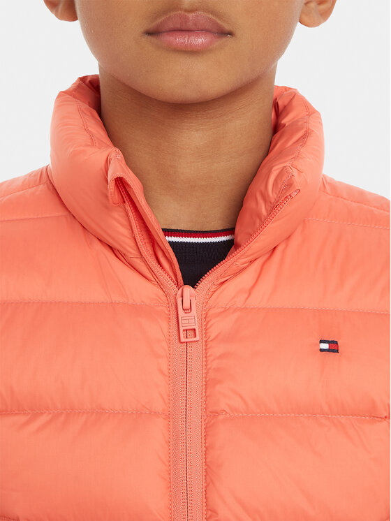 Tommy Hilfiger Tommy Hilfiger Пухено яке Essential KS0KS00440 D Розов Regular Fit