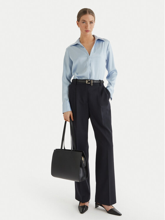 Calvin Klein Calvin Klein Košile LV044F129G Světle modrá Regular Fit