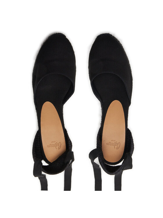 Castañer Castañer Espadryle Carina C/6/001 020969 Czarny