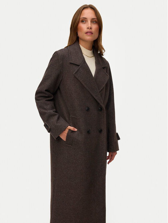 Vero Moda Vero Moda Talvemantel Eva 10348666 Pruun Regular Fit