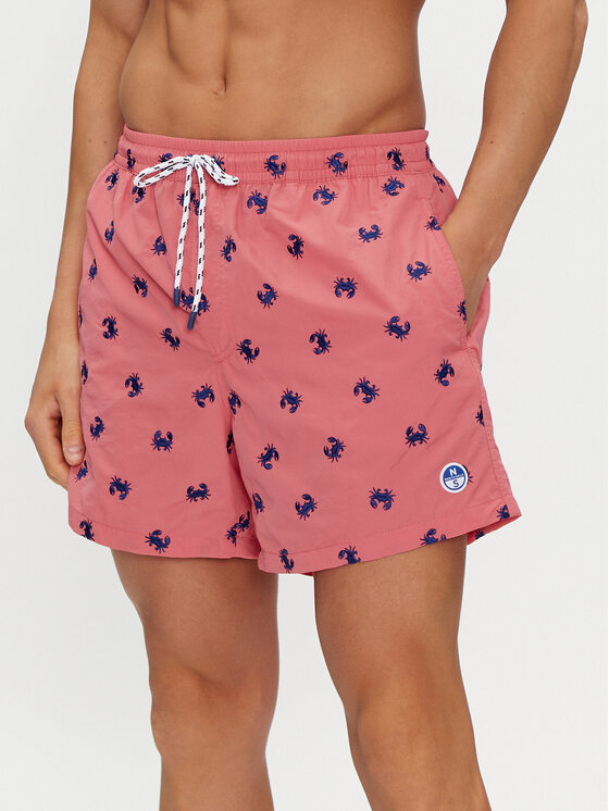 North Sails North Sails Peldšorti 673731 Rozā Regular Fit