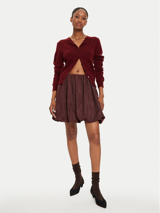 Herskind Herskind Kardigan Roselle 5241969 Bordowy Regular Fit