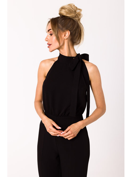 Made of Emotion Made of Emotion Jumpsuit M746 Nero Premium Fit