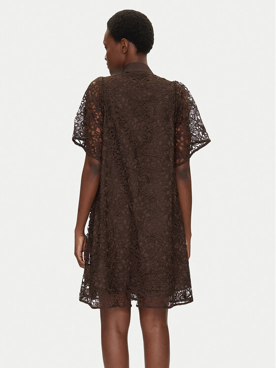 Bruuns Bazaar Bruuns Bazaar Coctailkleid Sago Philly BBW4583 Schwarz Loose Fit