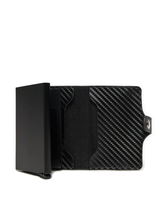Semi Line Semi Line Etui na karty kredytowe P8296-1 Czarny