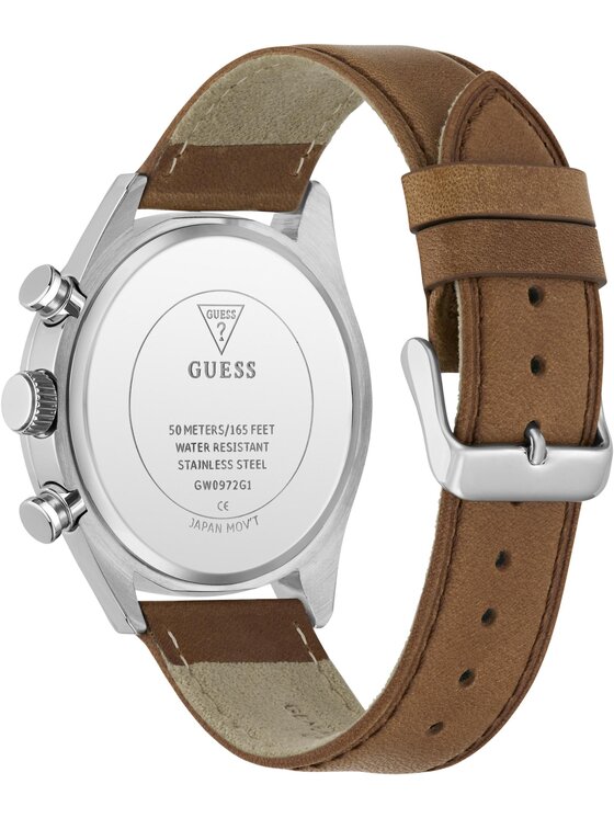 Guess Guess Zegarek GW0972G1 Brązowy