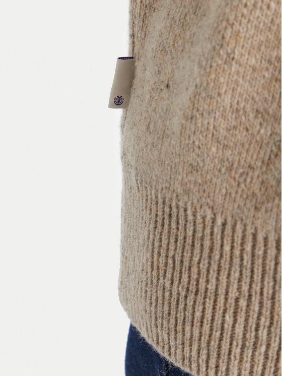 Element Element Pullover 2000s RIB CR ELYSW00128 Beige Regular Fit