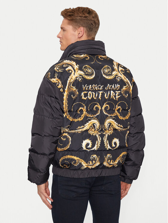Versace Jeans Couture Versace Jeans Couture Geacă din puf 77GAU404 Negru Regular Fit