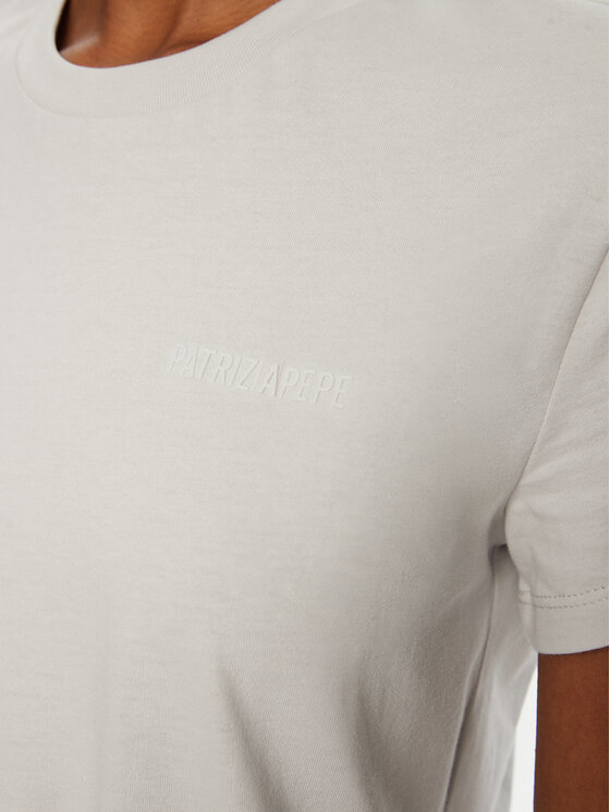 Patrizia Pepe Patrizia Pepe T-Shirt 8M1543/J111-S702 Šedá Regular Fit