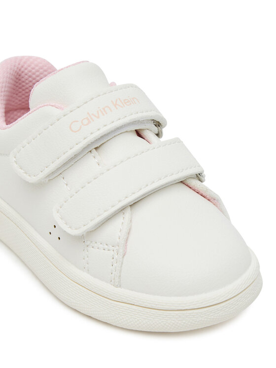 Calvin Klein Calvin Klein Сникърси Low Cut Velcro Sneaker V1A9-83087-1355 M Бял