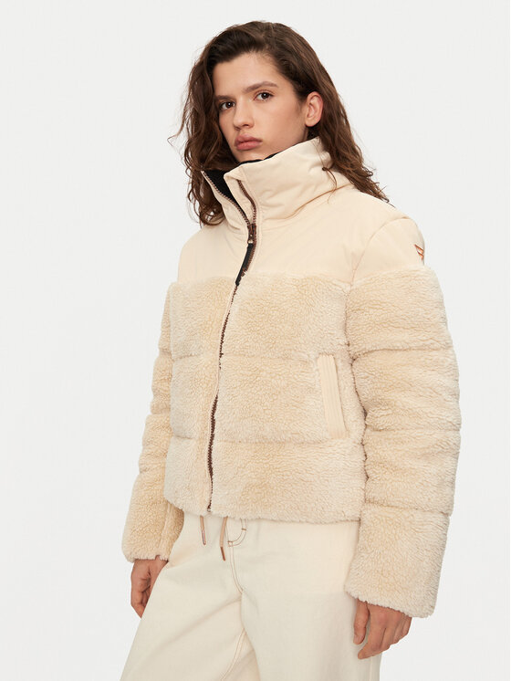 Brunotti Brunotti Télikabát Teddy 2422180107 Bézs Regular Fit