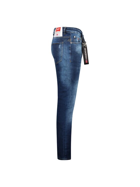 Geographical Norway Geographical Norway Jeansy SW6365H/GNO-Blue Niebieski Regular Fit