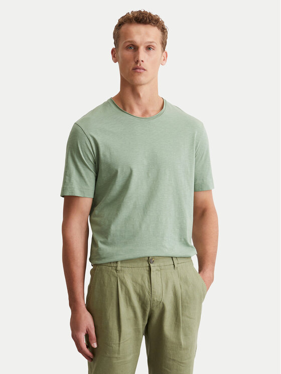Marc O'Polo Marc O'Polo T-Shirt 536 2176 51270 Zielony Regular Fit