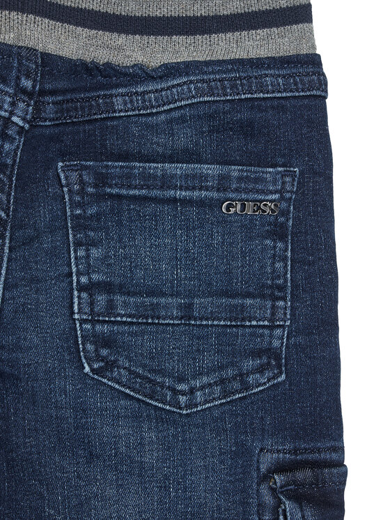 Guess Guess Jeansy N5YA07 D46T0 Tmavomodrá Regular Fit