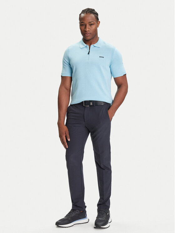 BOSS BOSS Polokošeľa K_Ever-X PS 50541961 Modrá Regular Fit