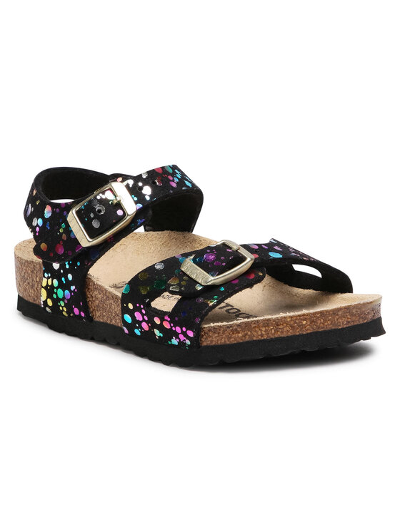 Birkenstock Birkenstock Sandále Rio Kids 1019724 Čierna