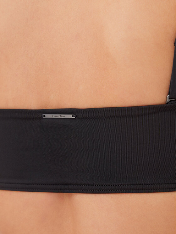 Calvin Klein Swimwear Calvin Klein Swimwear Bikini pezzo sopra KW0KW02845 Nero