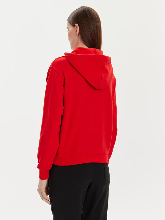 Tommy Hilfiger Tommy Hilfiger Sweatshirt Flag WW0WW41245 Rot Relaxed Fit