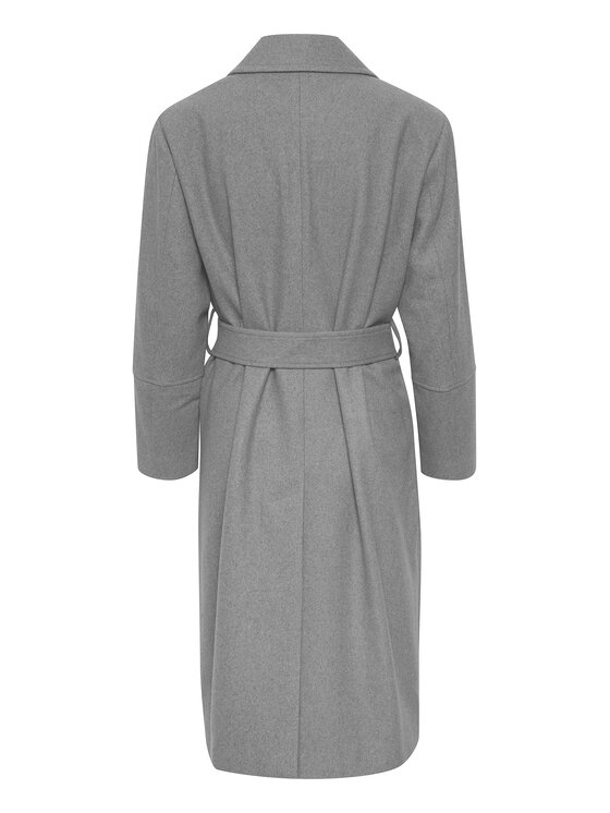 Part Two Part Two Vilnonis paltas Charlotte 30307776 Pilka Regular Fit