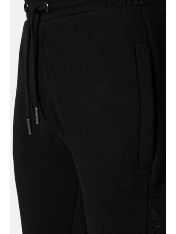 Lancerto Lancerto Spodnie dresowe Jared SP073222000010 Czarny Regular Fit