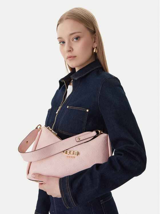 Guess Guess Дамска чанта Anise HWPD99 16180 Розов