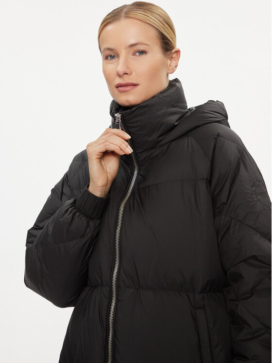 Tommy Hilfiger Tommy Hilfiger Daunenjacke Modern WW0WW38918 Schwarz Regular Fit