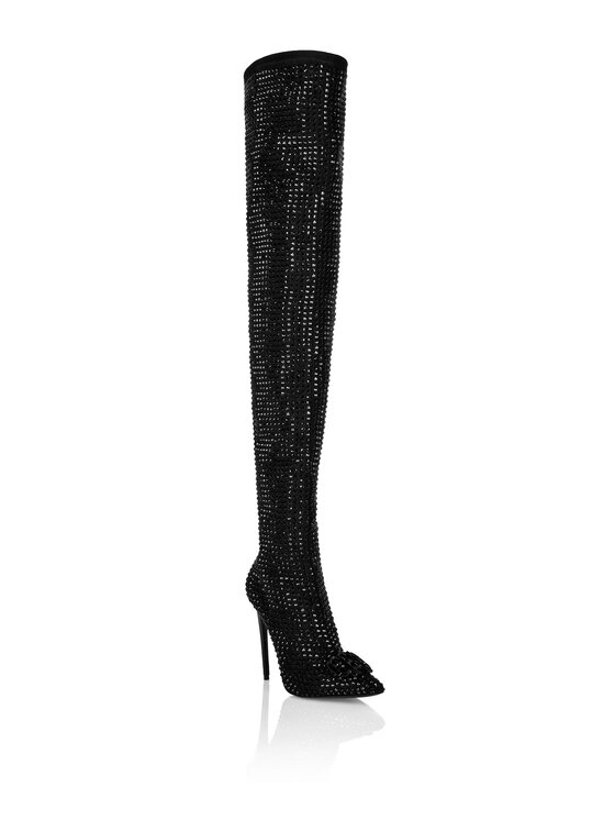 PHILIPP PLEIN PHILIPP PLEIN Kozaki 11499 Czarny