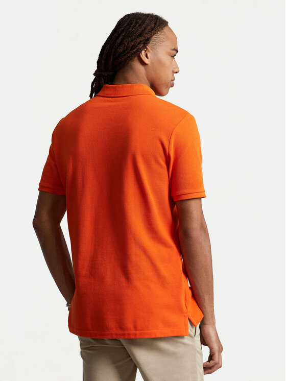 Polo Ralph Lauren Polo Ralph Lauren Polo majica 710795080025 Oranžna Slim Fit