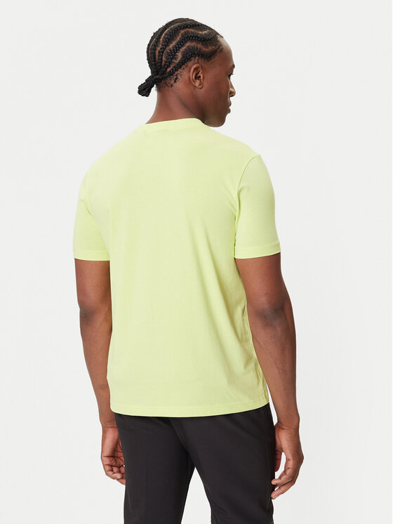 BOSS BOSS T-krekls 50506373 Zaļš Regular Fit