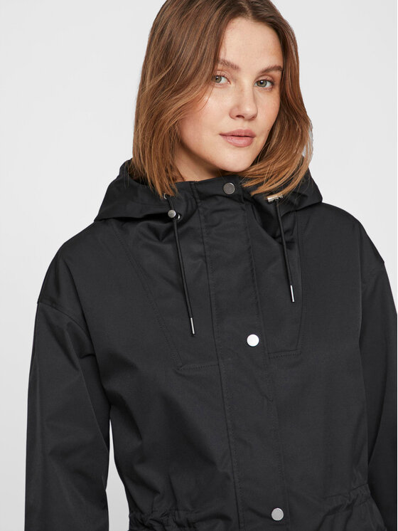 Vila Vila Parka Kahara 14089615 Must Regular Fit