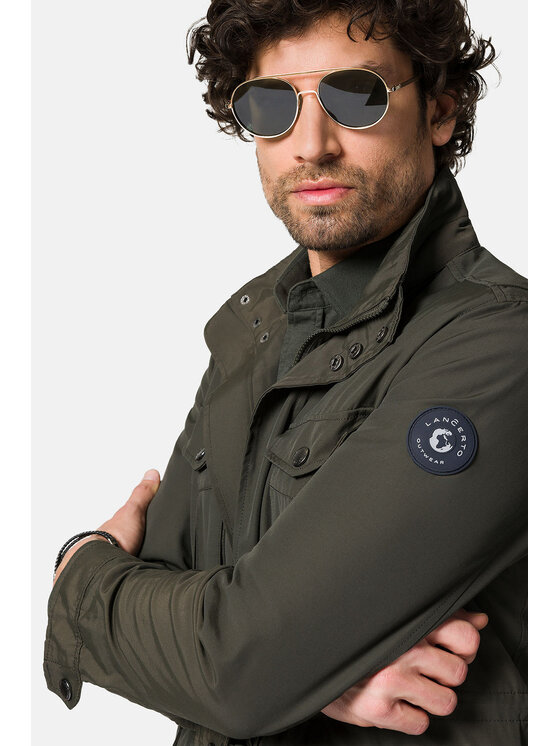 Lancerto Lancerto Kurtka przejściowa Detroit KU131123000010 Zielony Regular Fit