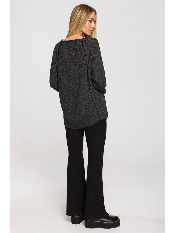 Made of Emotion Made of Emotion Sweter M712 Czarny
