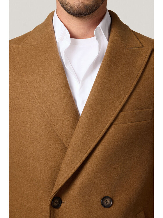 Próchnik Próchnik Płaszcz PM5 PC073225000023 Beżowy Regular Fit