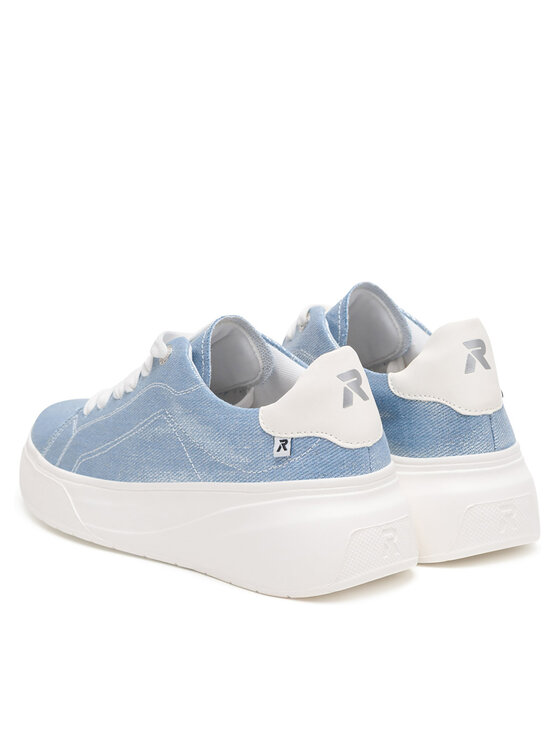 Rieker Revolution Lifestyle Rieker Revolution Lifestyle Sneakersy W2302-14 Niebieski