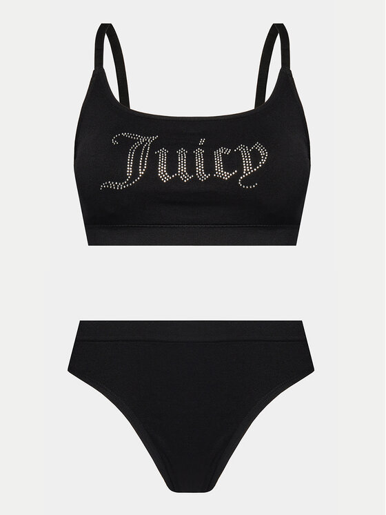 Juicy Couture Juicy Couture Donje rublje set JCLU2320 Crna