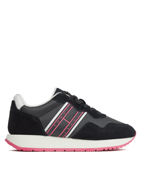 Sneakers Tommy Jeans Tjw Eva Runner Mat Mix Ess EN0EN02510 Negru