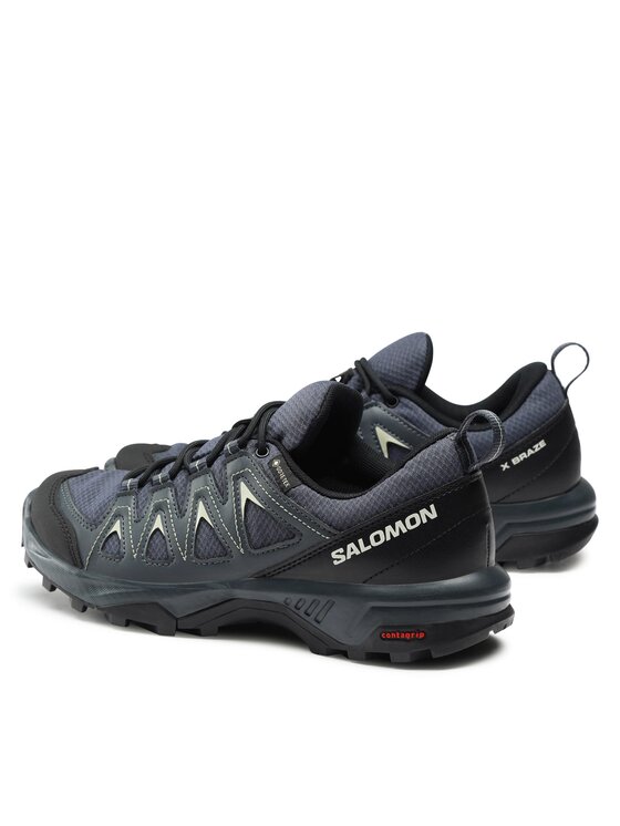 Salomon Salomon Trekking čevlji X Braze GORE-TEX L47180800 Modra