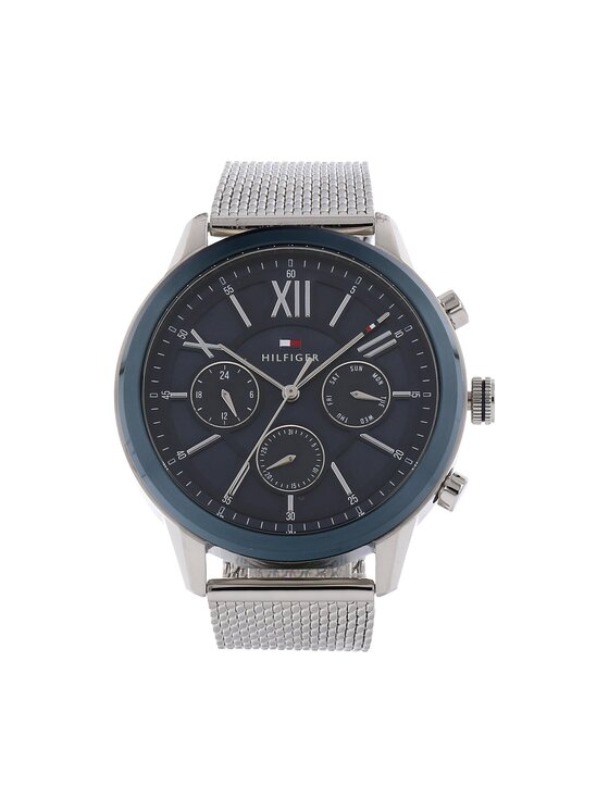 Tommy Hilfiger Ročna ura Morrison 1710524 Srebrna