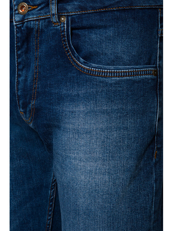Lancerto Lancerto Jeansy Stamford Niebieski Slim Fit